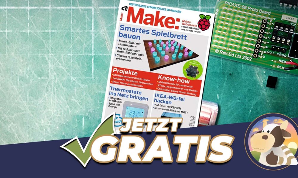 Make Magazin GRATIS erhalten